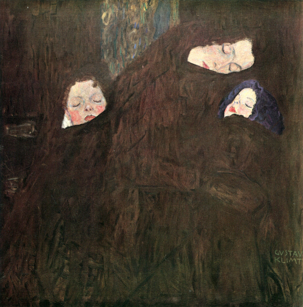 Klimt - La famiglia (1909)