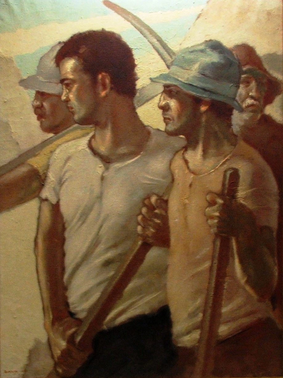 Nunzio Bava - I lavoratori (1936)