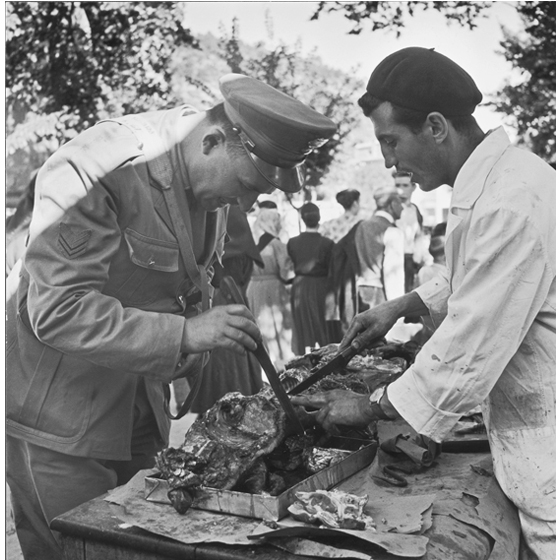 Pablo Volta - Laconi, Festa di S. Ignazio, agosto 1956
