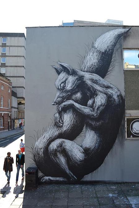 ROA street art
