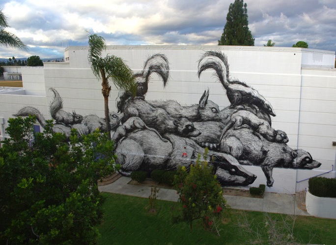 ROA street art
