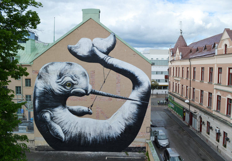 ROA street art