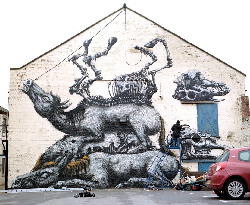ROA street art