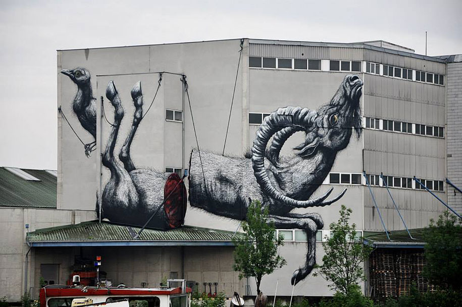 ROA street art