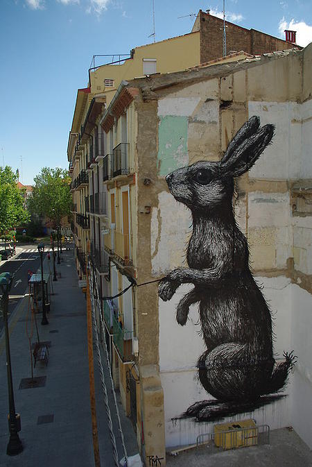 ROA street art