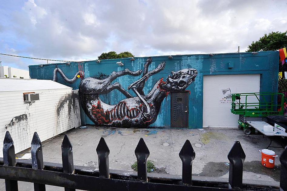 ROA street art