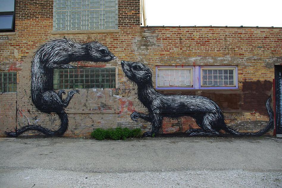 ROA street art
