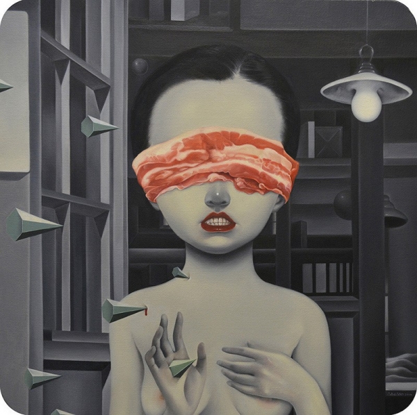 Opera dell'artista cinese Shi Mohan