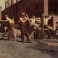 Thomas Pollock Anschutz – Iron Workers at Noontime (1882)