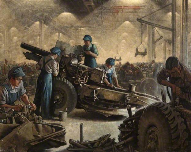 Tom Purvis - Women Munitions Workers at Weir's Factory