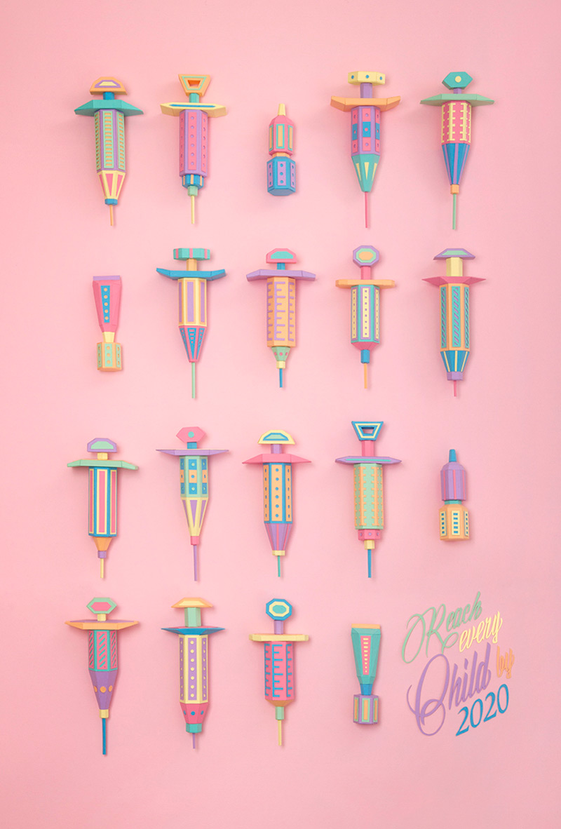 Opera del duo artistico francese spagnolo Zim & Zou