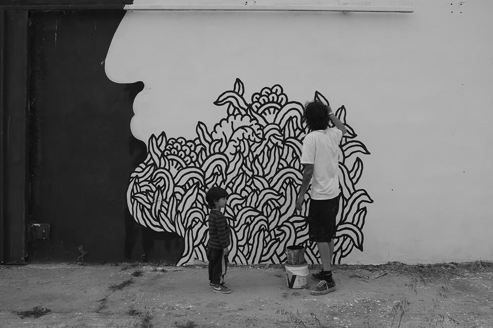 Frammenti dalla residenza artistica di Geometric bang a Campidarte