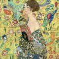 Gustav Klimt – Lady with Fan (1917)