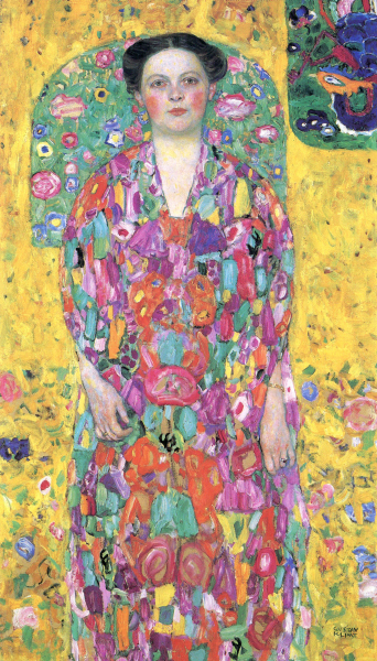 Gustav Klimt - Portrait of Eugenia Primavesi (1913)