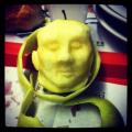 Marcello Rosas – Apple sculpture (Messi)