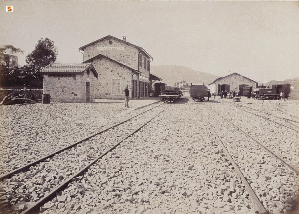 Vittorio Besso - Ferrovie Secondarie della Sardegna, Stazione di Tortolì, 1888 ca