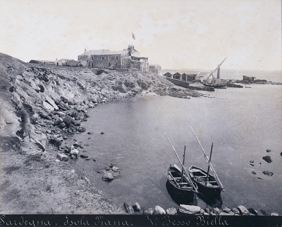 Vittorio Besso - Isola Piana, tonnara, 1887 ca