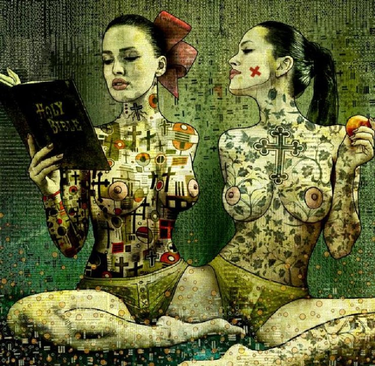 Opere dell'artista statunitense Charlie Terrell