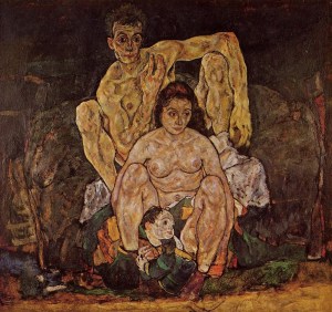 Egon Schiele - The family