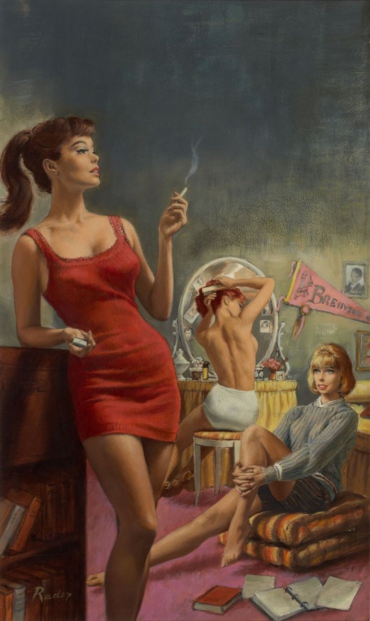 Illustrazione dell'artista statunitense Paul Rader