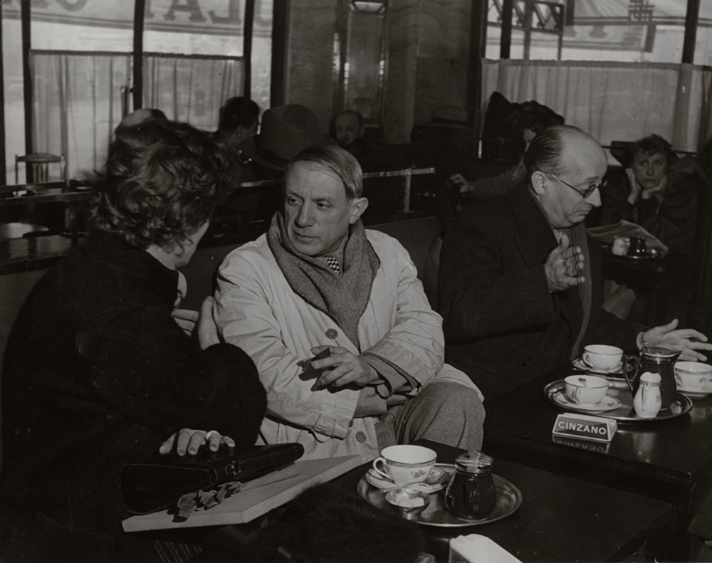 Picasso al Café de Flore, Parigi