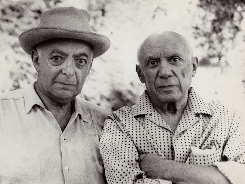 Autoritratto di Brassai con Picasso