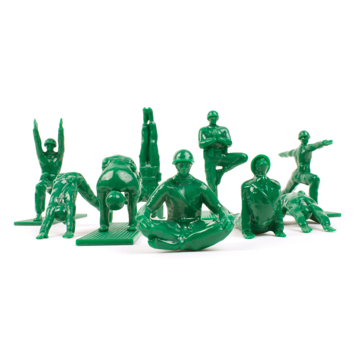 Yoga Joes by Dan Abramson