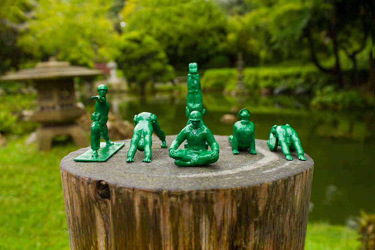 Yoga Joes by Dan Abramson