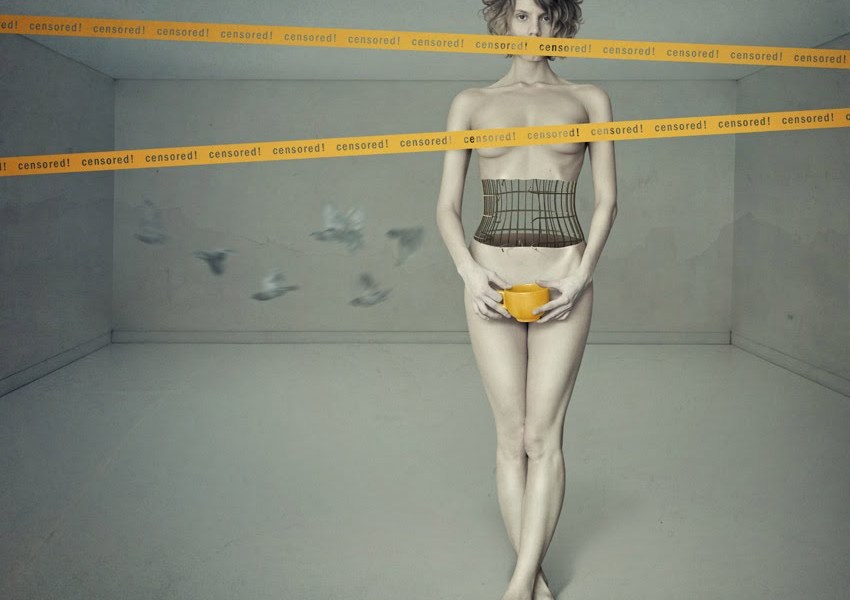 Scatto della fotografa ucraina Elena Vizerskaya aka KaSSandrA