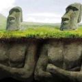 Isola di Pasqua – (Ricostruzione) Statue Moai