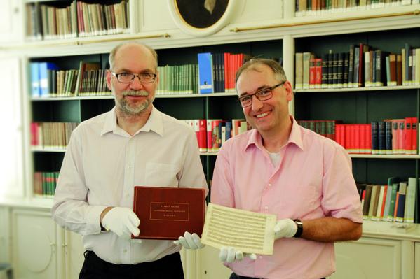 Manoscritto di Mozart Salisburgo