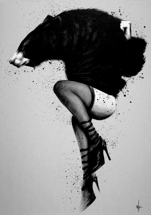 "Haiiro" dell'illustratore olandese Sit