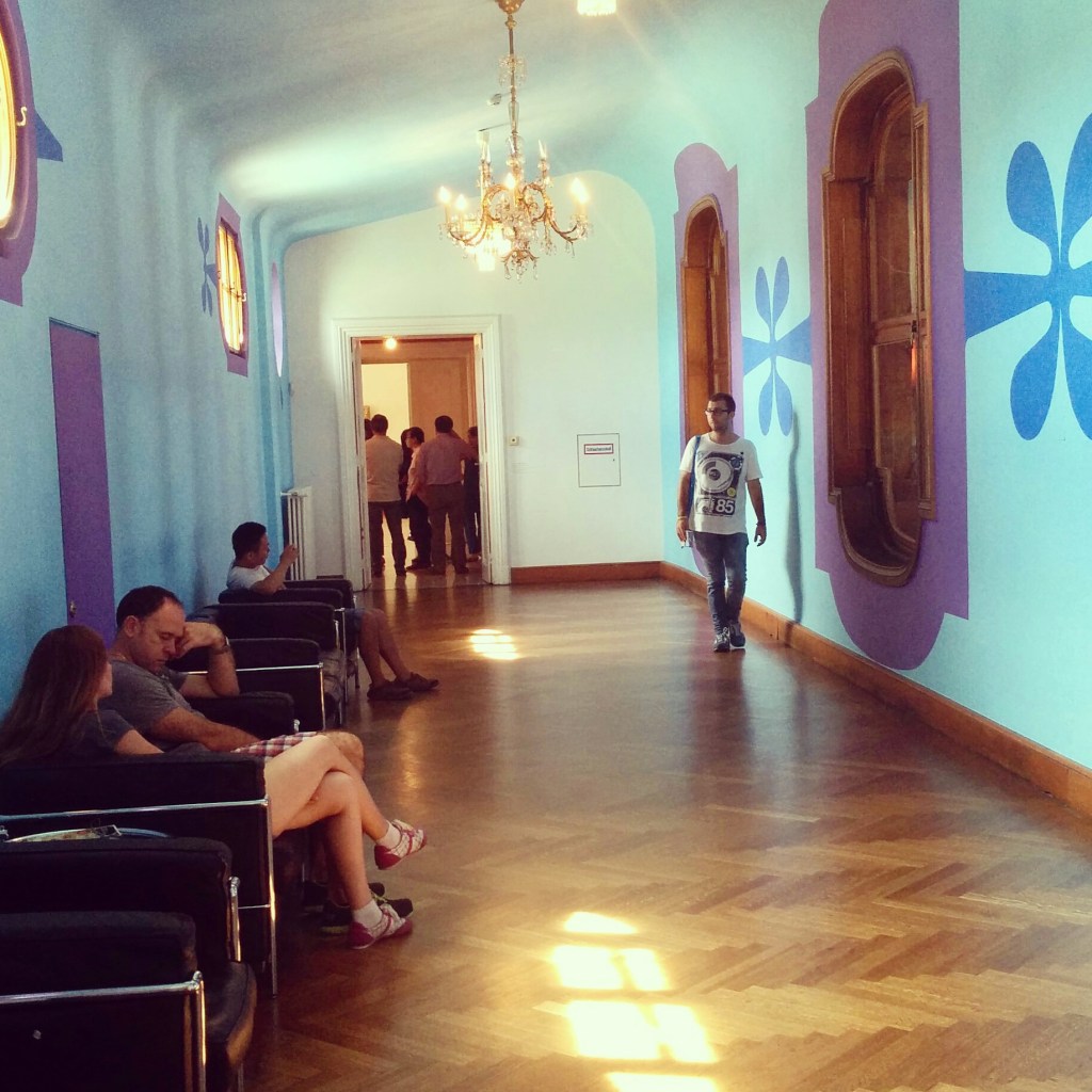 Wall painting di Christian Hutzinger (Untitled, 2009)