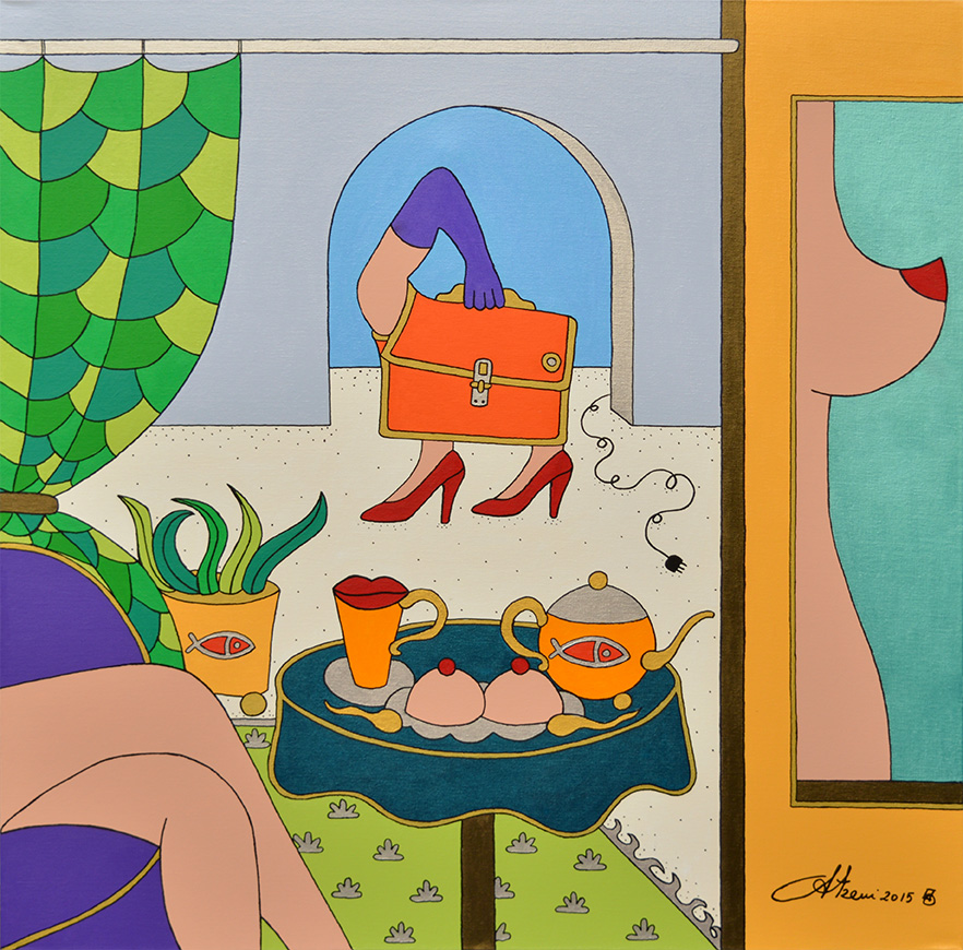 Giampaolo Atzeni - Busy in viaggio 2015 100x100