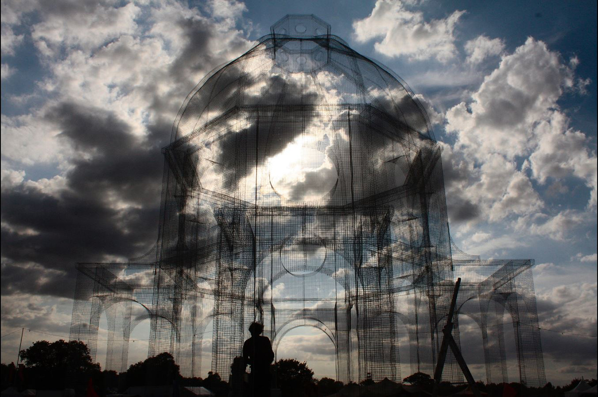 Edoardo Tresoldi - 'LIFT' for SECRET GARDEN PARTY 2015 (Uk)