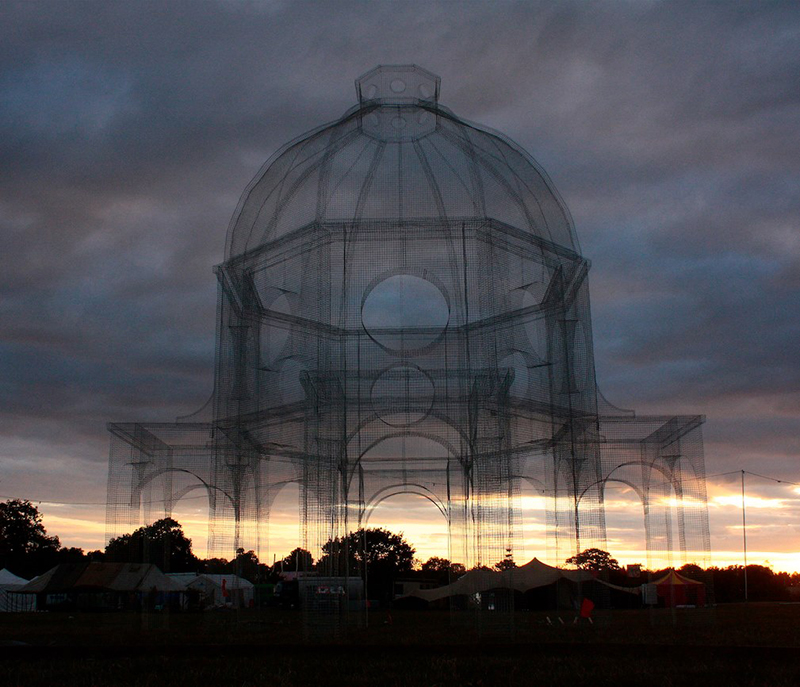 Edoardo Tresoldi - 'LIFT' for SECRET GARDEN PARTY 2015 (Uk)