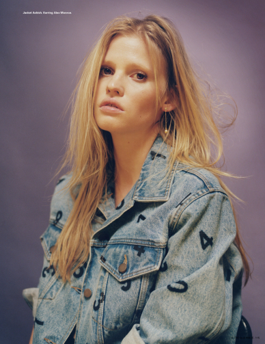 Lara Stone by Tyrone Lebon