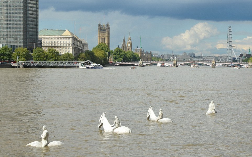 The Rising Tide by Jason deCaires Taylor