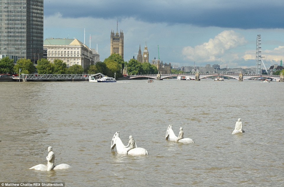 The Rising Tide by Jason deCaires Taylor