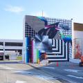 Felipe Pantone per il Wonderwalls Festival in Australia