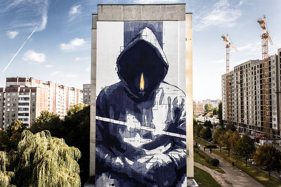 "Man With No Name" by iNO (Minsk 2015)