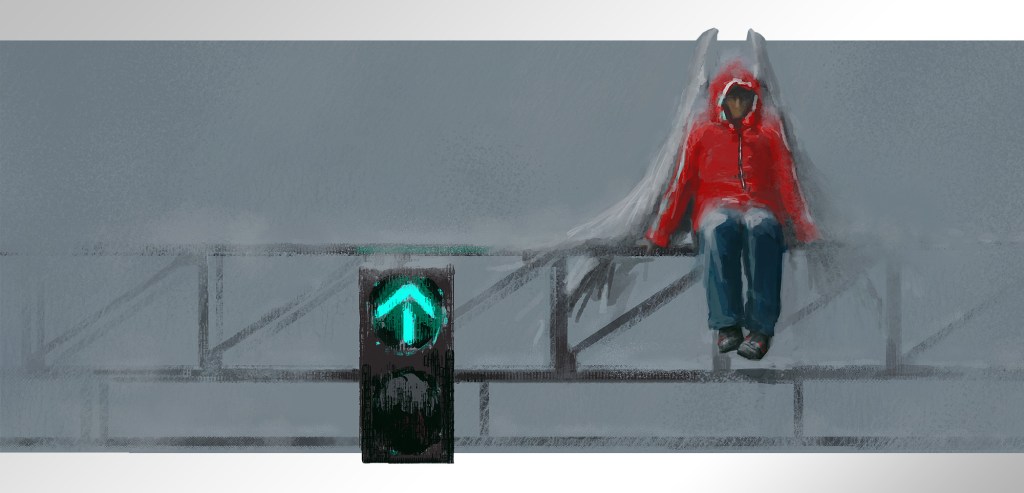 Suburban Angel by Alex Andreev