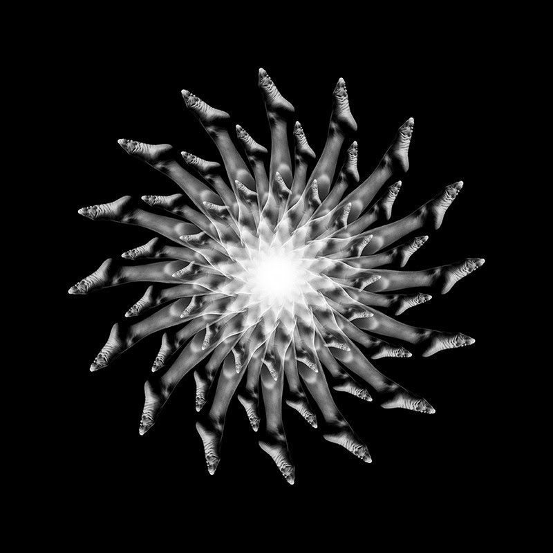 Body mandalas by Federico Bianchi