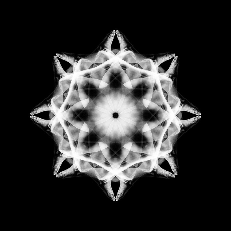 Body mandalas by Federico Bianchi