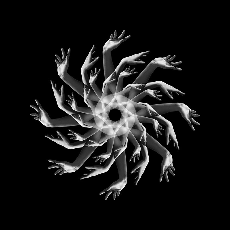 Body mandalas by Federico Bianchi