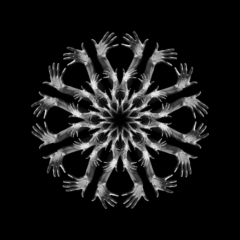 Body mandalas by Federico Bianchi