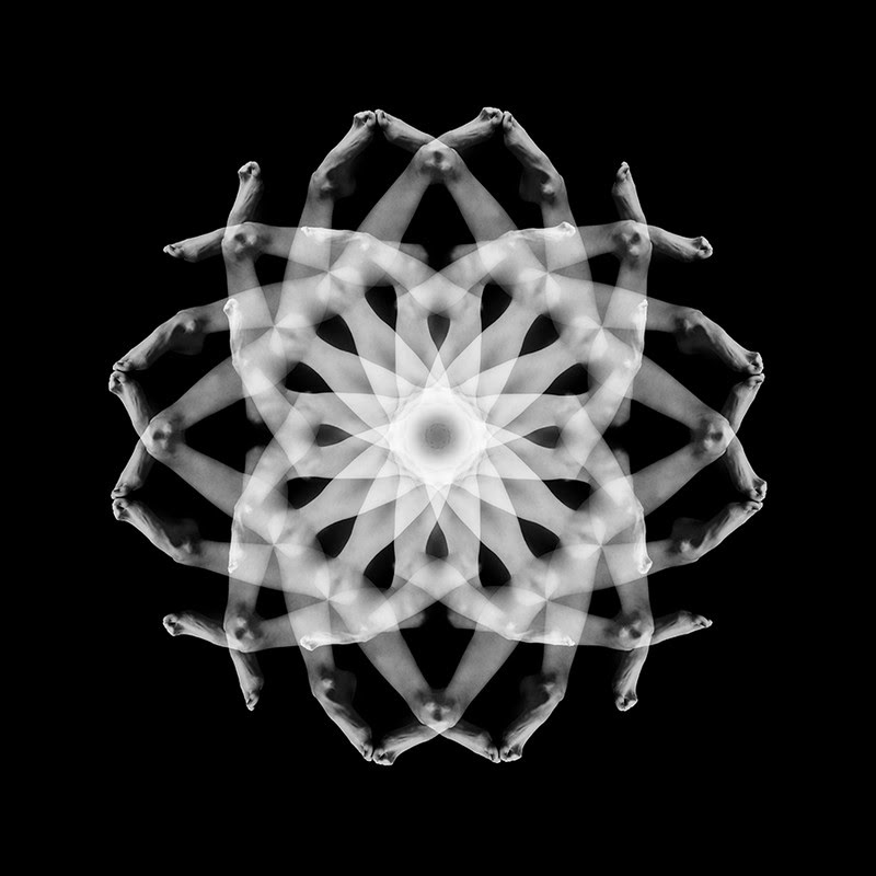 Body mandalas by Federico Bianchi