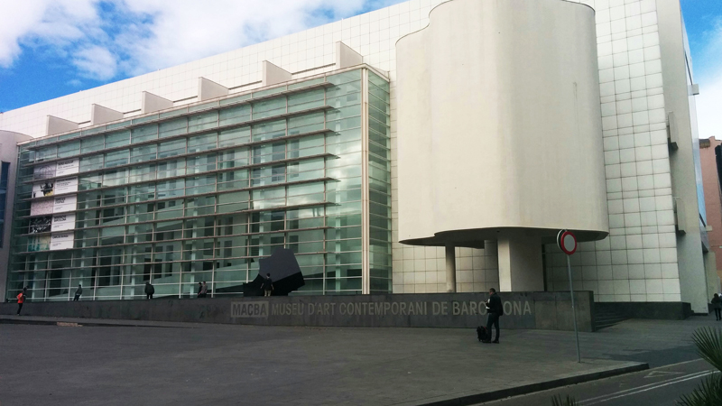 MACBA - Esterno