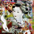 “Geisha Under The Glass” by Matteo Giachetti
