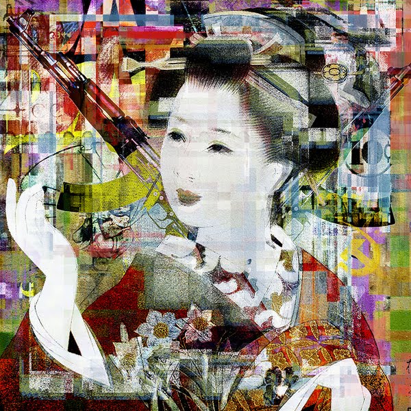 "Geisha Under The Glass" by Matteo Giachetti